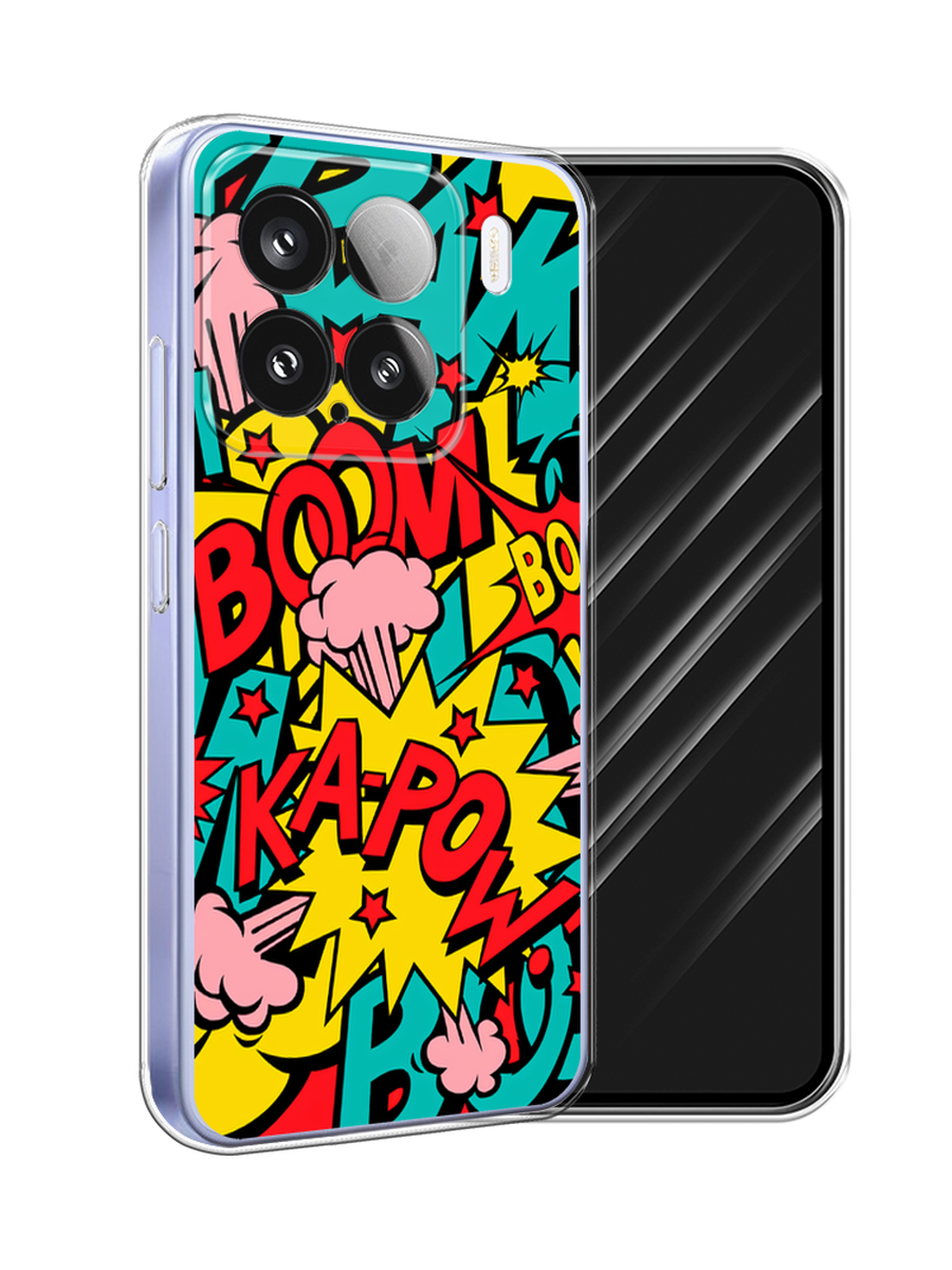

Чехол Awog на Xiaomi 15 "Постер pop art", Бирюзовый;желтый;красный, 323650-1