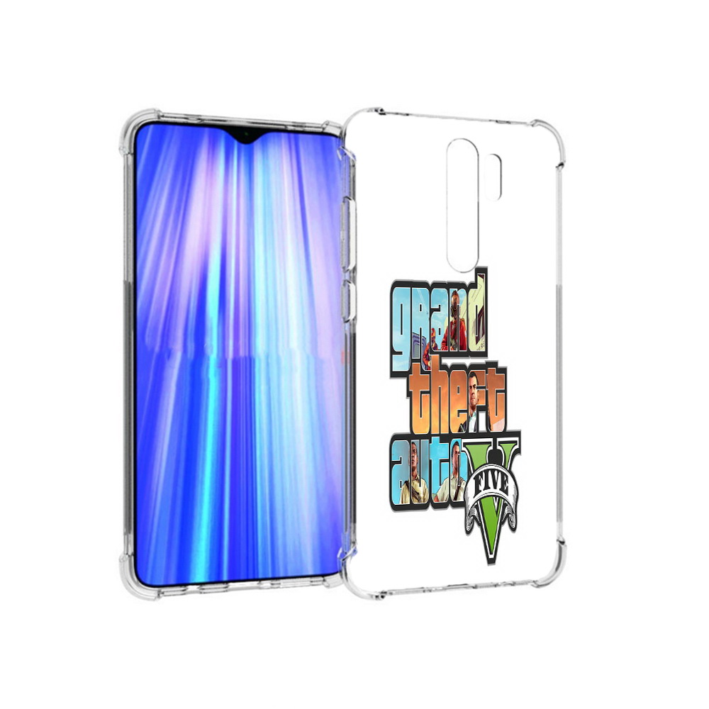 

Чехол MyPads Tocco для Xiaomi Redmi Note 8 Pro игра гта (PT135544.276.373), Прозрачный, Tocco