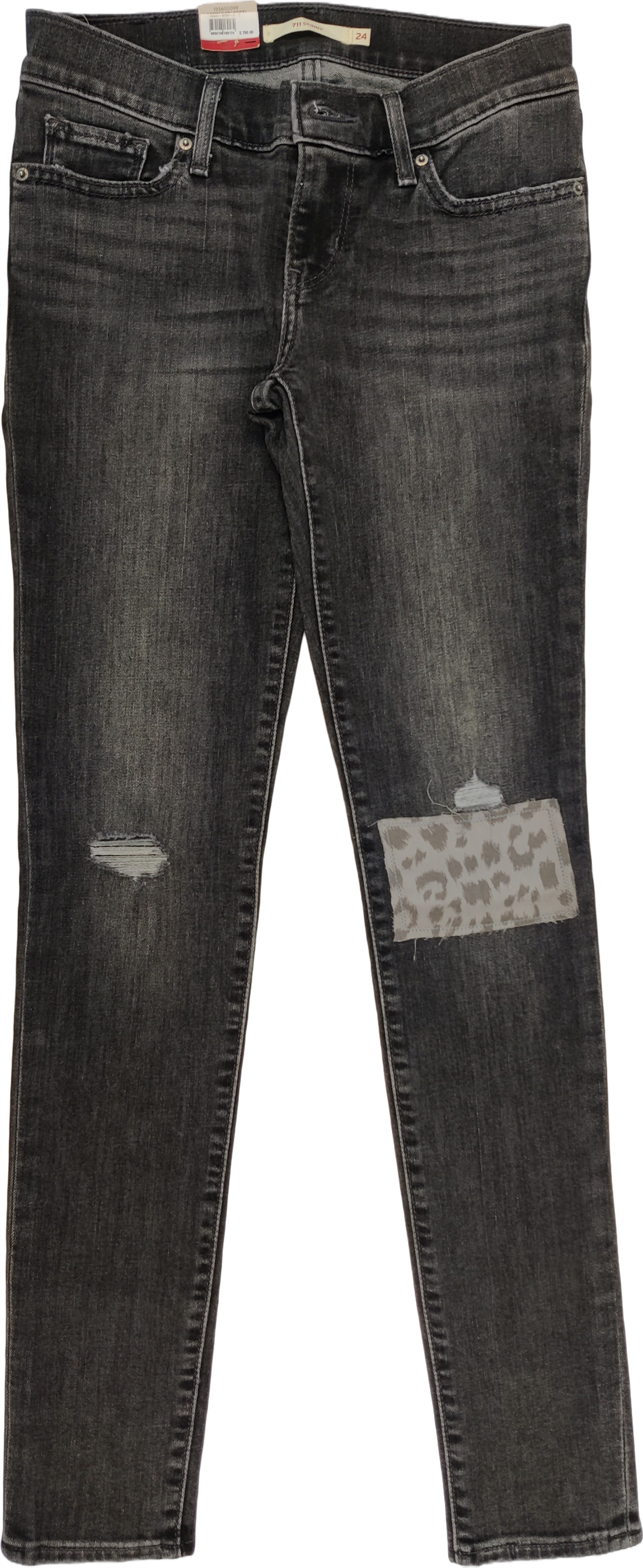 

Джинсы женские Levi's 19560I-0099 серые 24/30, Серый, 19560I-0099