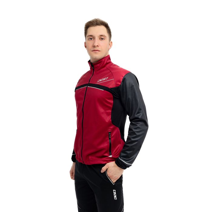 

Олимпийка унисекс KV+ Davos Jacket Unisex красная S, Davos Jacket Unisex
