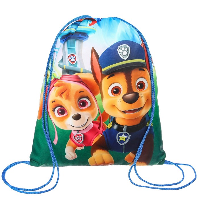 

Paw Patrol Мешок для обуви 420*350, Гончик и Скай, Щенячий Патруль, Разноцветный