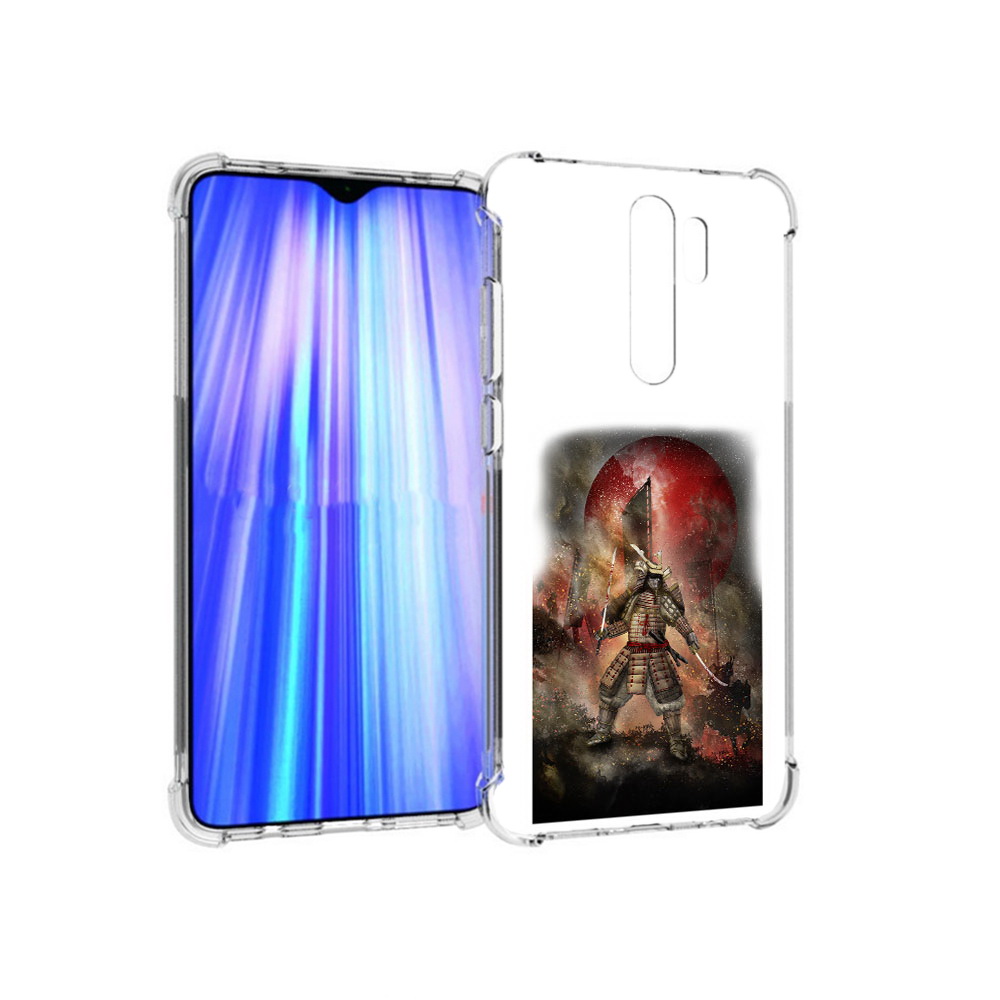 

Чехол MyPads Tocco для Xiaomi Redmi Note 8 Pro китайскийвоин (PT135544.276.388), Прозрачный, Tocco