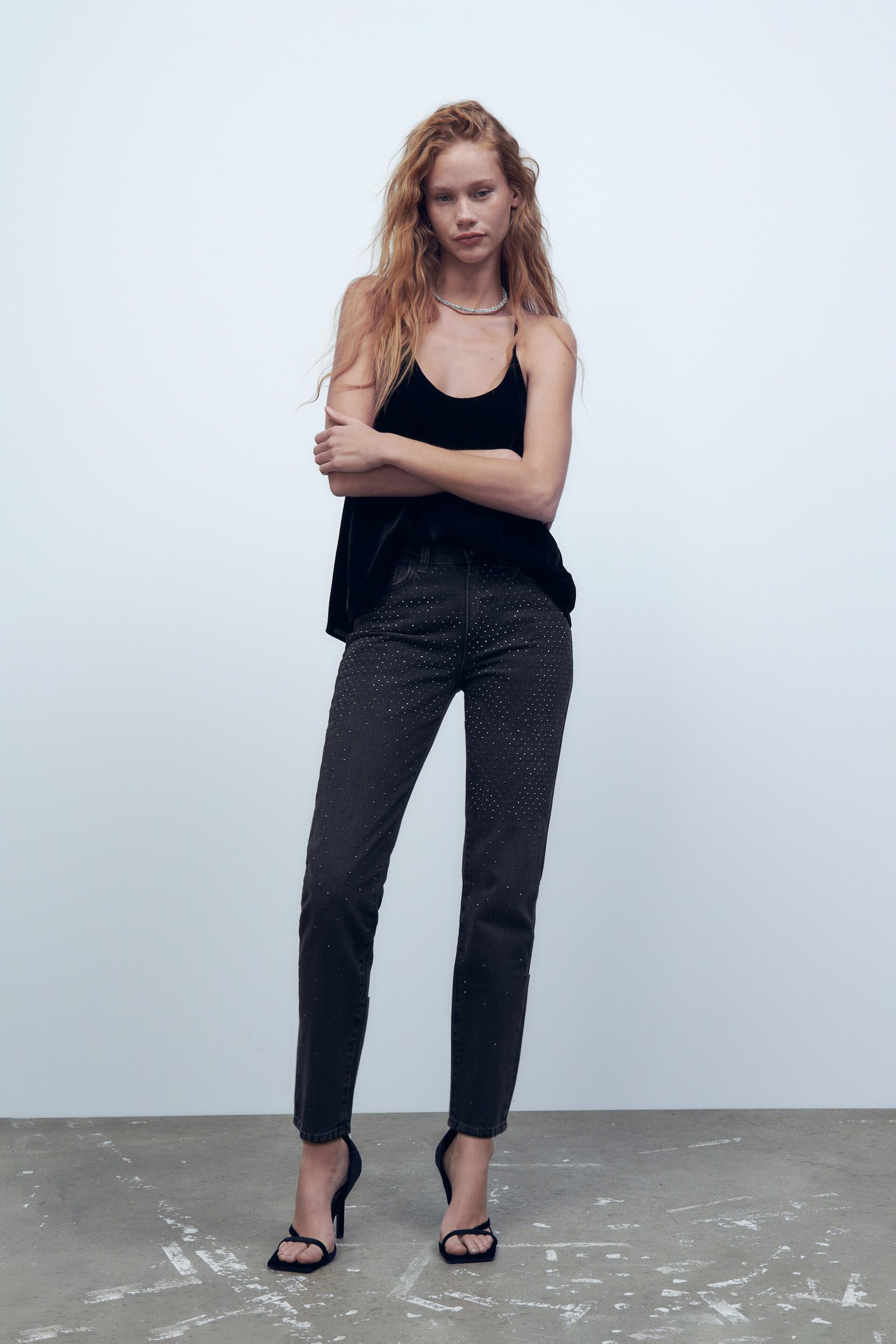 

Джинсы женские ZARA 06045040 черные 40 EU (доставка из-за рубежа), 06045040