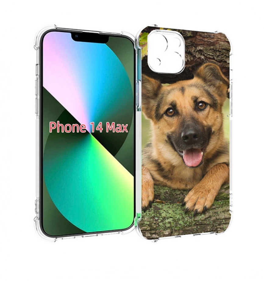 

Чехол MyPads Собака-на-дереве для iPhone 14 Plus (6.7), Прозрачный, Tocco