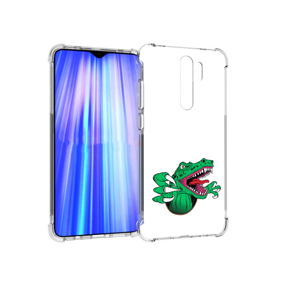 

Чехол MyPads Tocco для Xiaomi Redmi Note 8 Pro крокодил (PT135544.276.417), Прозрачный, Tocco