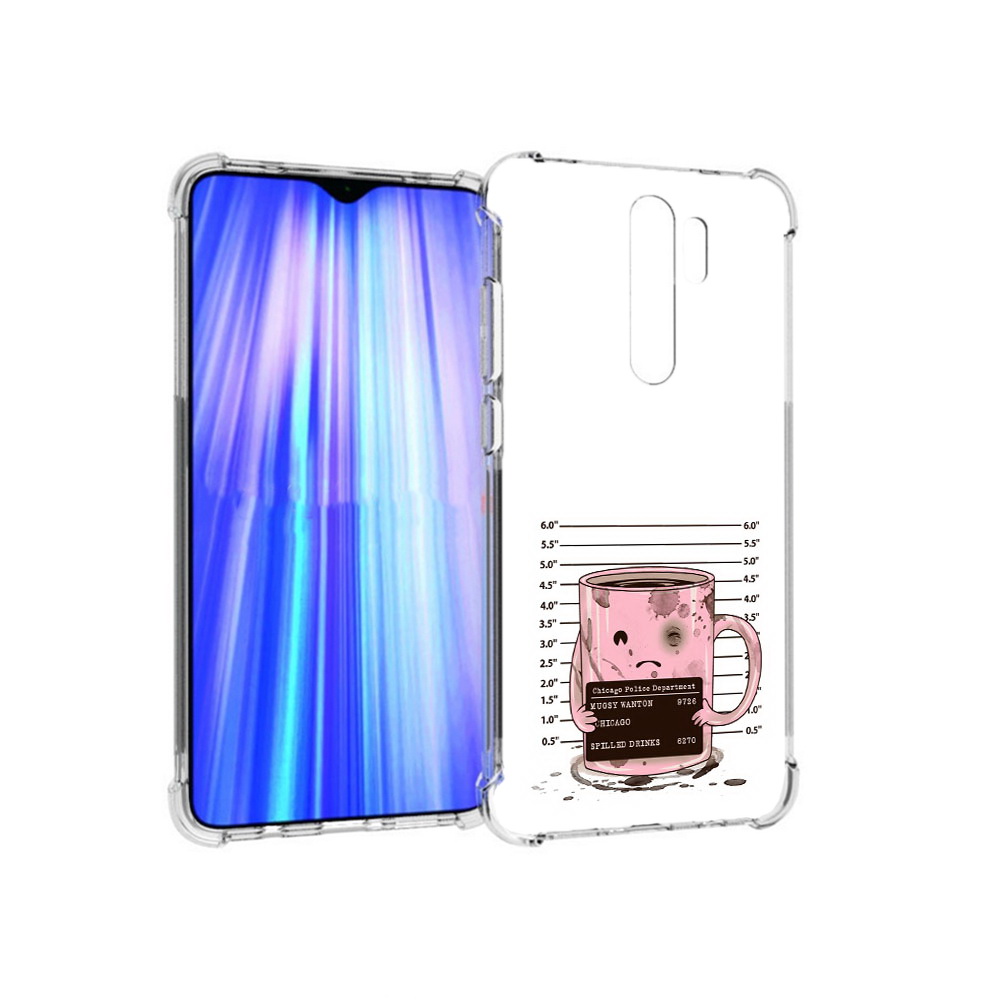 

Чехол MyPads Tocco для Xiaomi Redmi Note 8 Pro кружка (PT135544.276.420), Прозрачный, Tocco