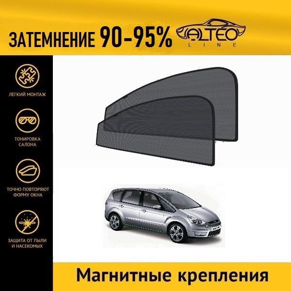 

Автошторки ALTEO на Ford S-MAX (2006-2015)