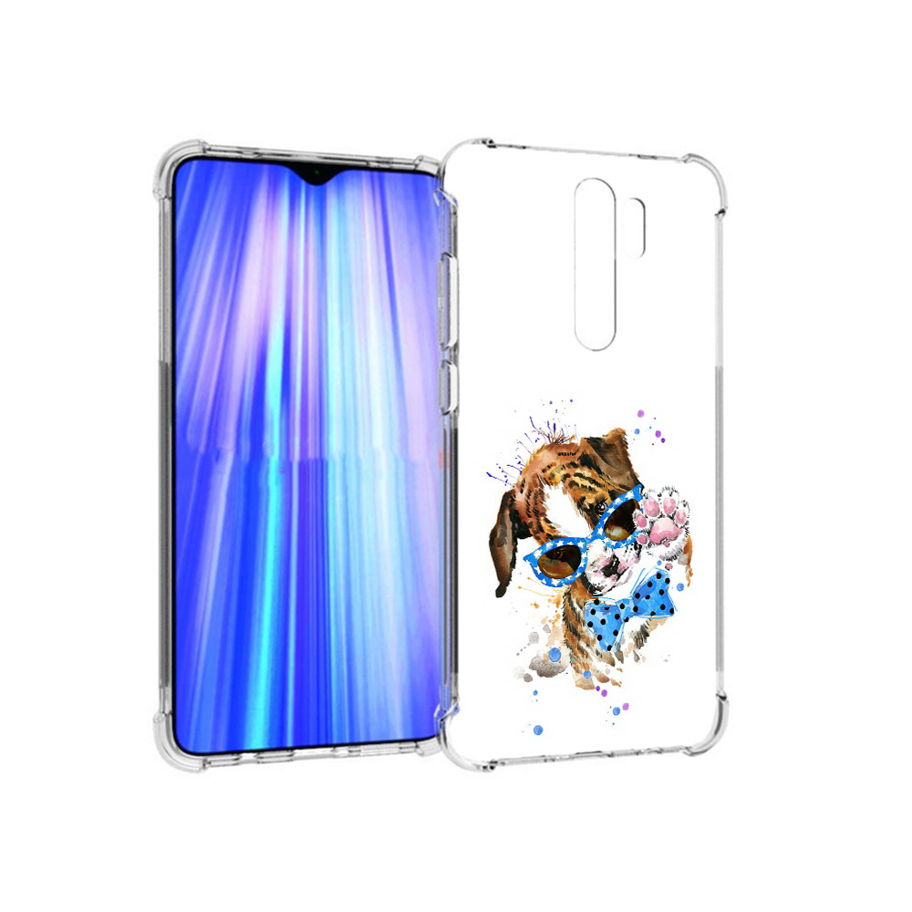 

Чехол MyPads Tocco для Xiaomi Redmi Note 8 Pro лапочка (PT135544.276.434), Прозрачный, Tocco