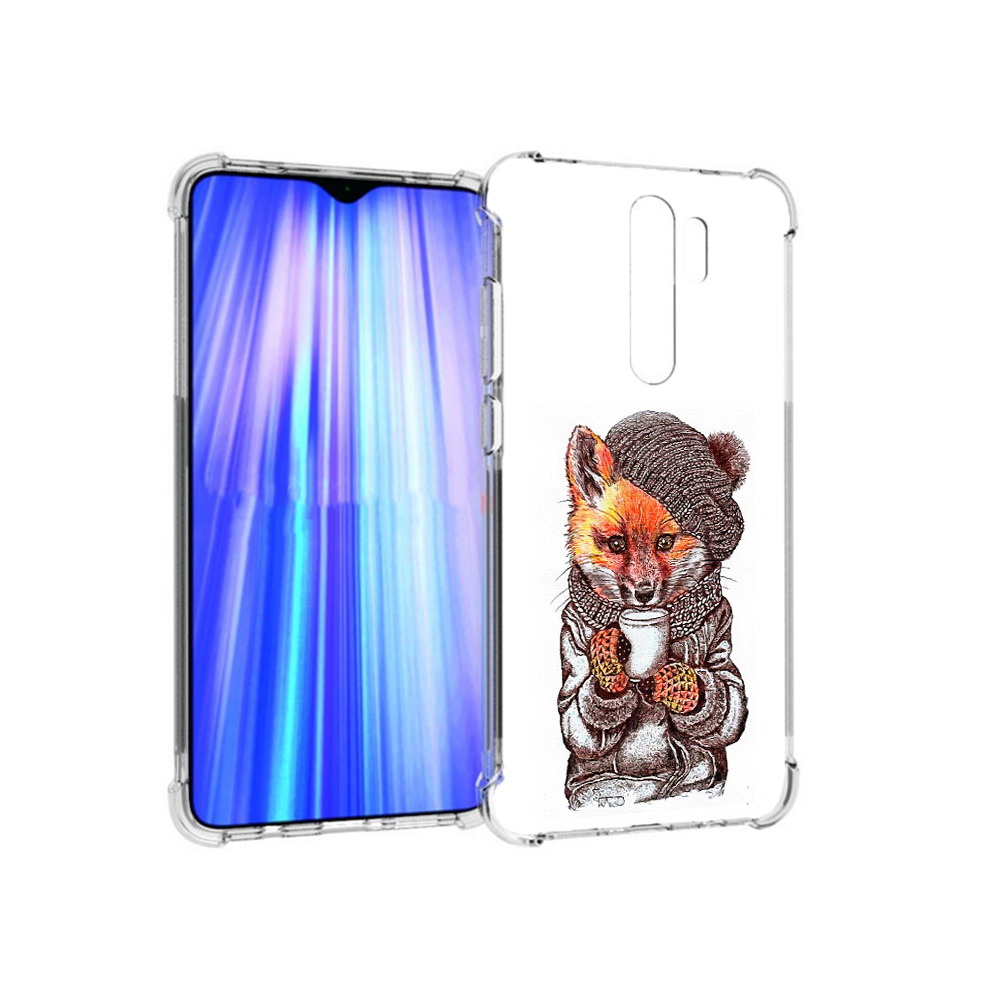 

Чехол MyPads Tocco для Xiaomi Redmi Note 8 Pro лиса в шапке (PT135544.276.437), Tocco