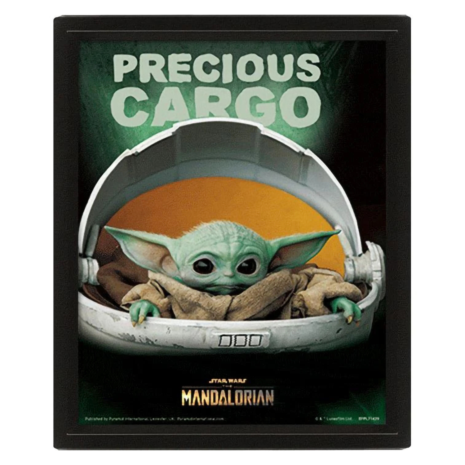 Постер 3D Pyramid International Star Wars The Mandalorian Precious Cargo EPPL71429