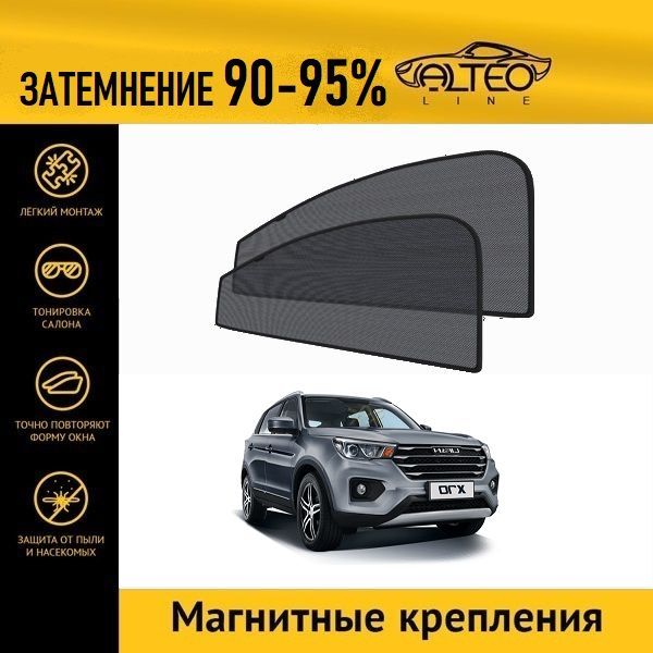 

Автошторки ALTEO на Lifan X70 (2017-2022)