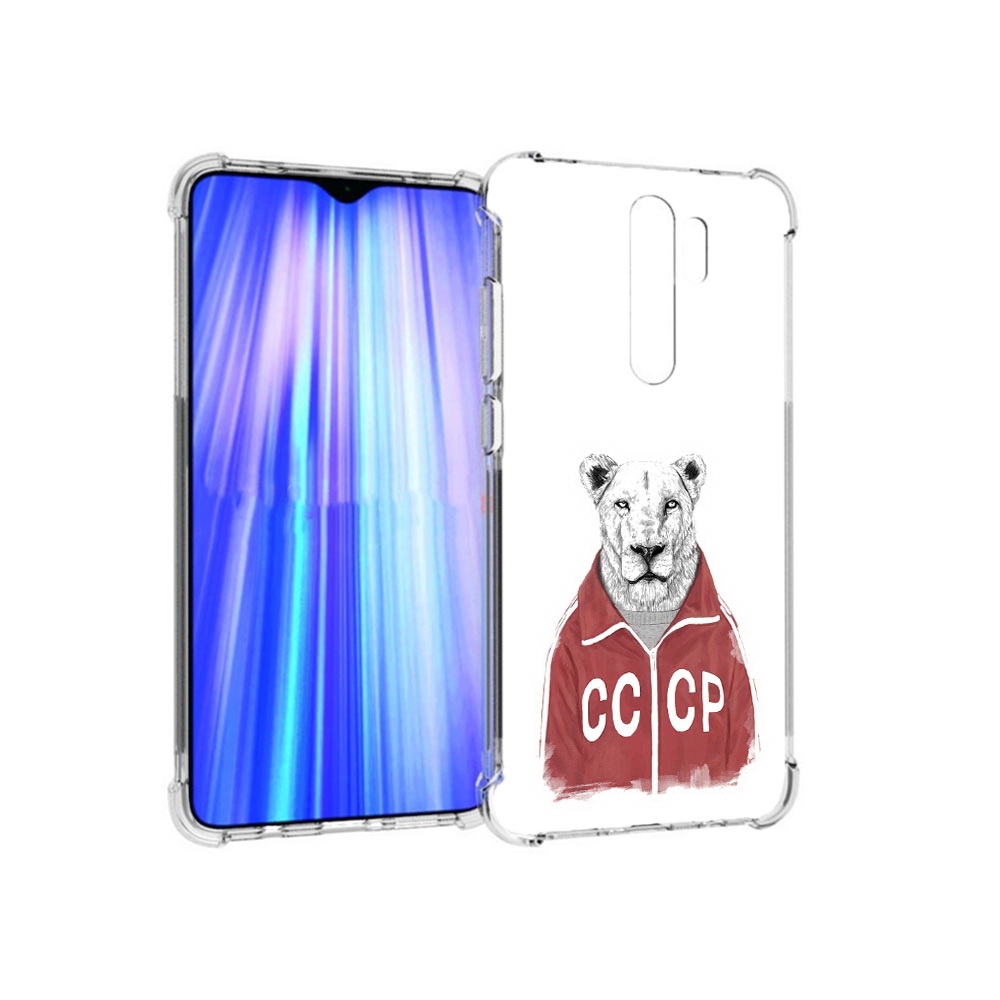 

Чехол MyPads Tocco для Xiaomi Redmi Note 8 Pro львица ссср (PT135544.276.450), Прозрачный, Tocco