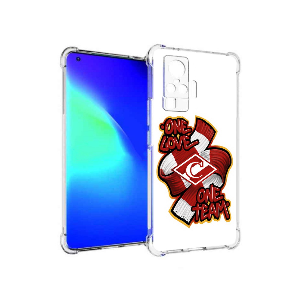 

Чехол MyPads Tocco для Vivo X50 Pro Одна любовь-Спартак (PT151209.405.126), Прозрачный, Tocco
