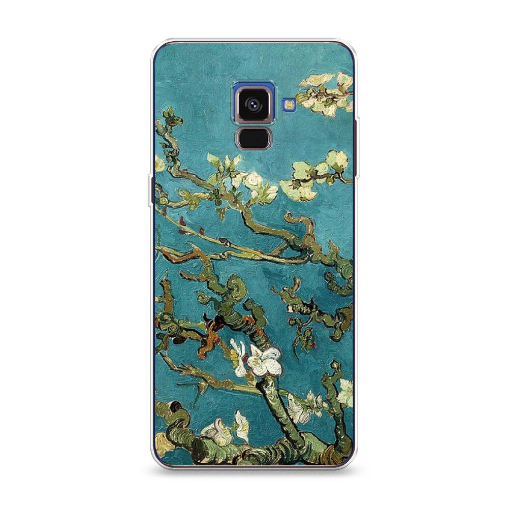 

Чехол Awog на Samsung Galaxy A8 2018 "Ван Гог", Разноцветный, 25450-9