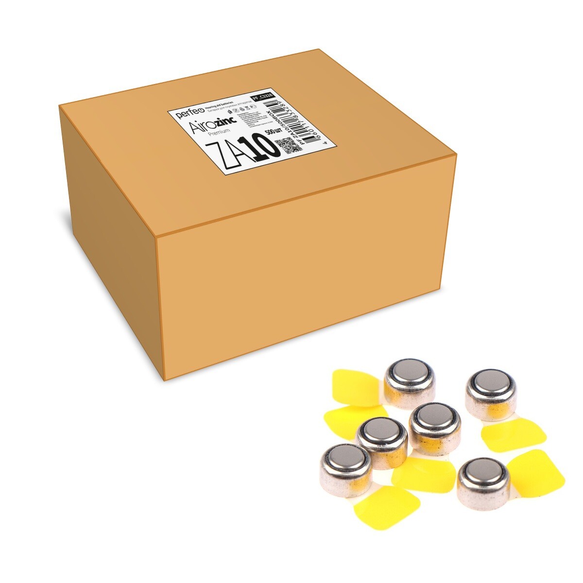 

Батарейка Perfeo ZA10/500BOX Airozinc Premium