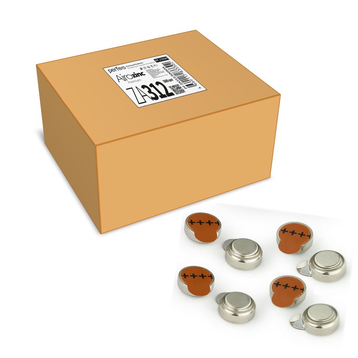 

Батарейка Perfeo ZA312/500BOX Airozinc Premium