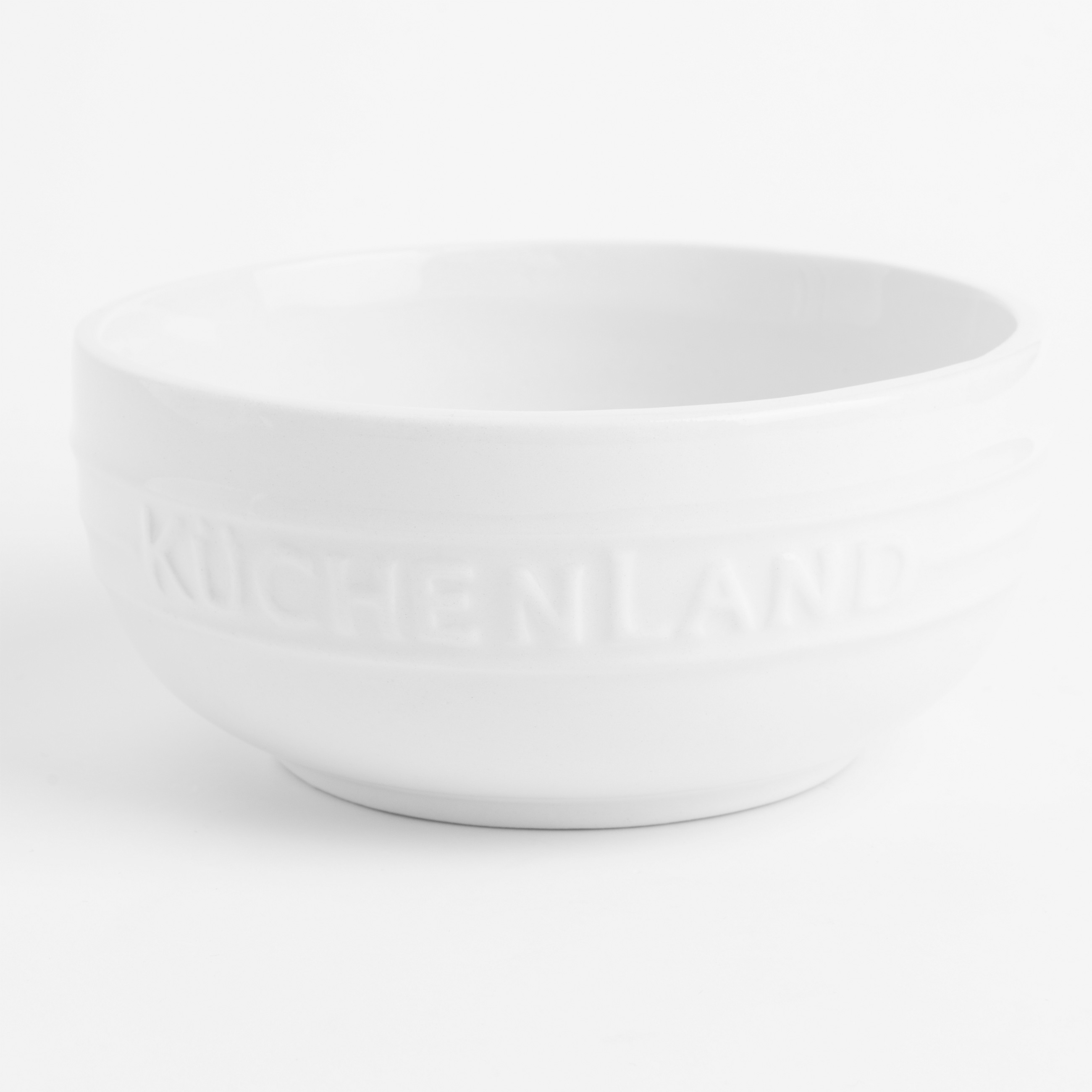 

Салатник Kuchenland 15х7 см 700 мл керамика белая Ceramo