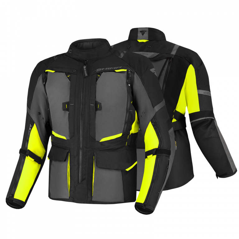 Куртка Shima Hero 2.0, Black/Fluo, 3XL