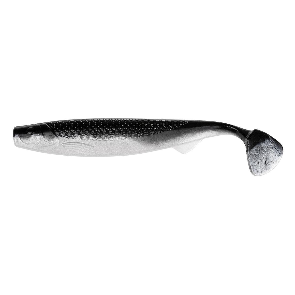 

Виброхвост Pike King 6.3"/16 см Black & Pearl 3шт (HS-37-028) Helios