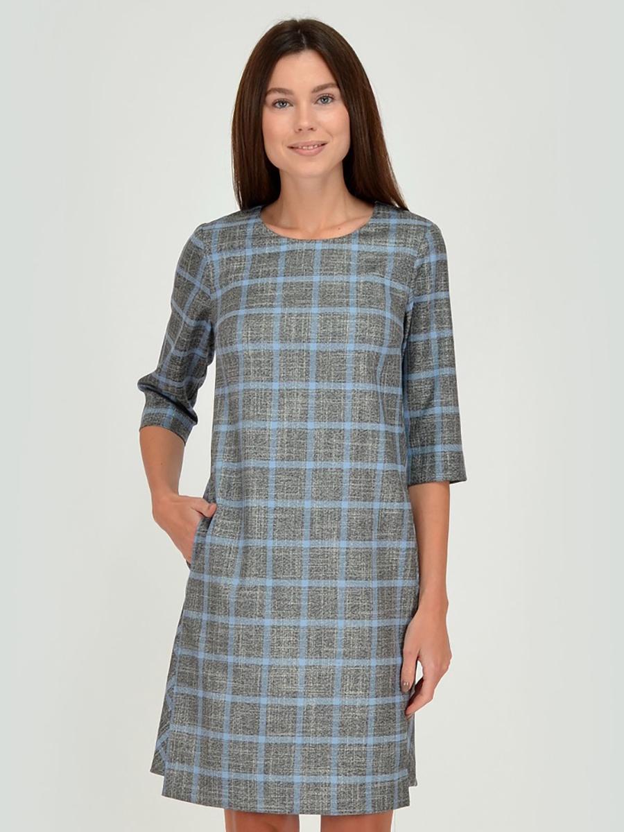

Платье женское 1001dress VI00129GB серое 46 RU, VI00129GB