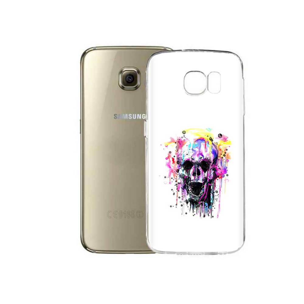 

Чехол MyPads Tocco для Samsung Galaxy C5 Pro граффити череп (PT61139.577.298), Прозрачный, Tocco