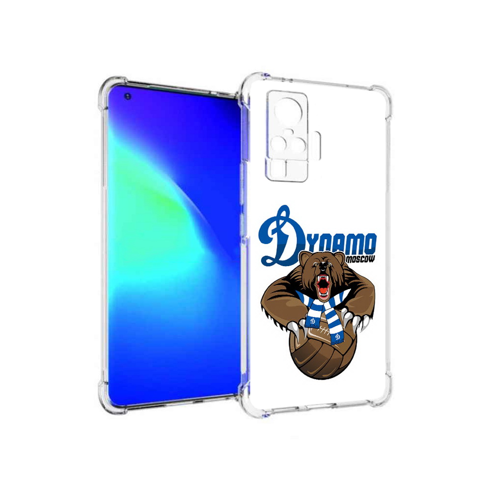 

Чехол MyPads Tocco для Vivo X50 Pro ФК Динамо медведь (PT151209.405.175), Прозрачный, Tocco