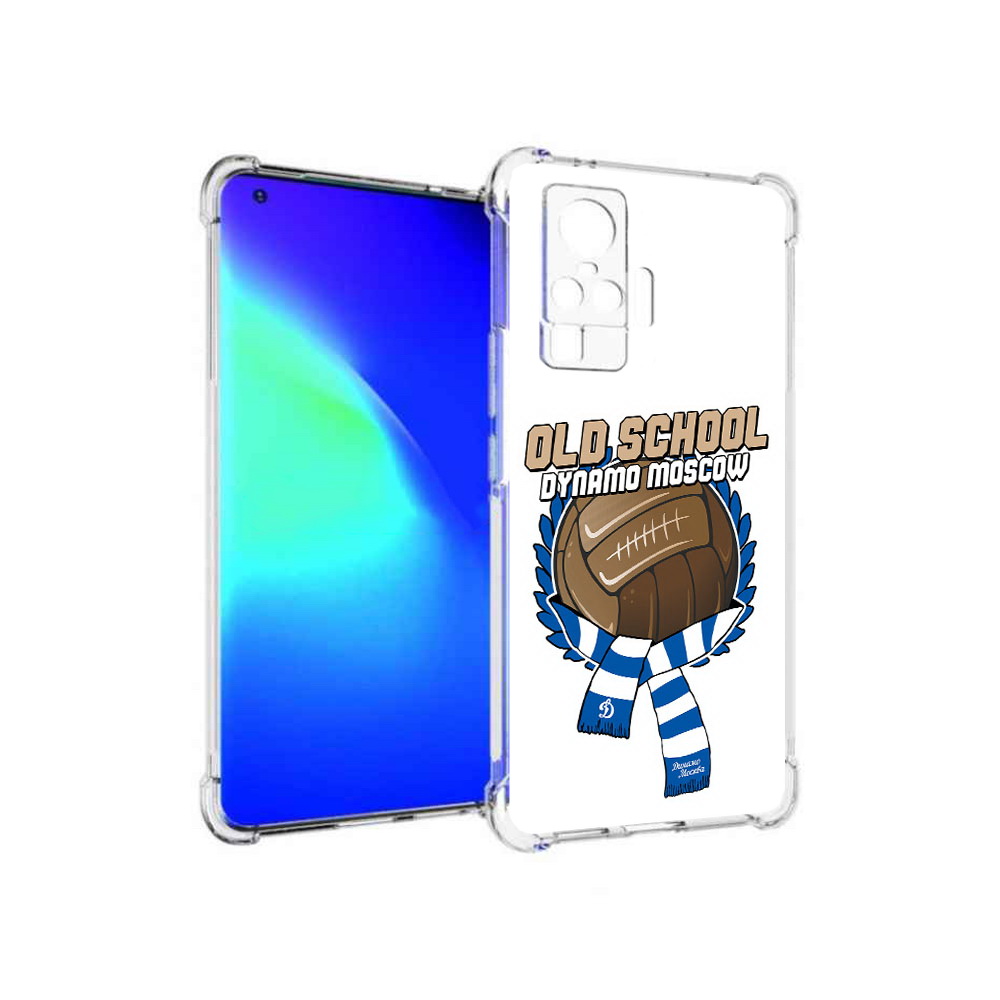 

Чехол MyPads Tocco для Vivo X50 Pro ФК Динамо олд скул (PT151209.405.176), Прозрачный, Tocco