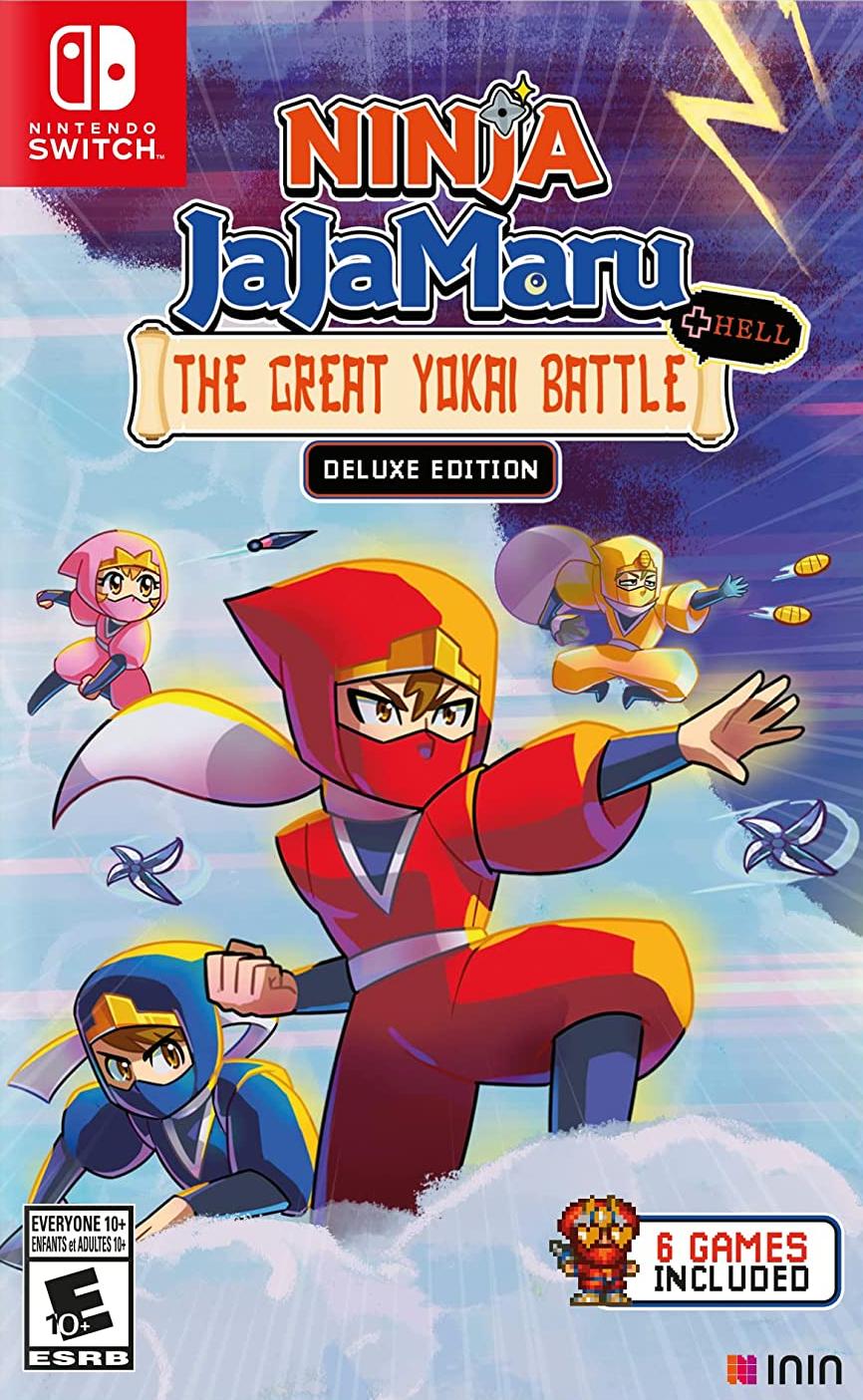 

Игра Ninja JaJaMaru The Great Yokai Battle; Hell Deluxe Edition (NS, на иностранном языке), Ninja JaJaMaru: The Great Yokai Battle + Hell