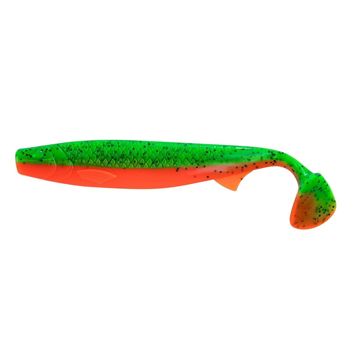 

Виброхвост Pike King 6.3"/16 см Pepper Green & Orange 3шт (HS-37-018) Helios