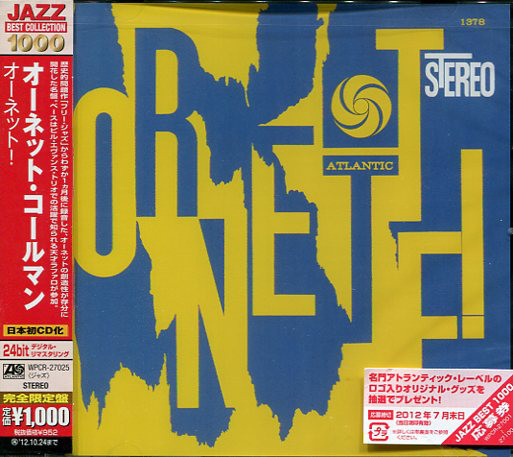 

The Ornette Coleman Quartet ‎– Ornette! (1 CD)