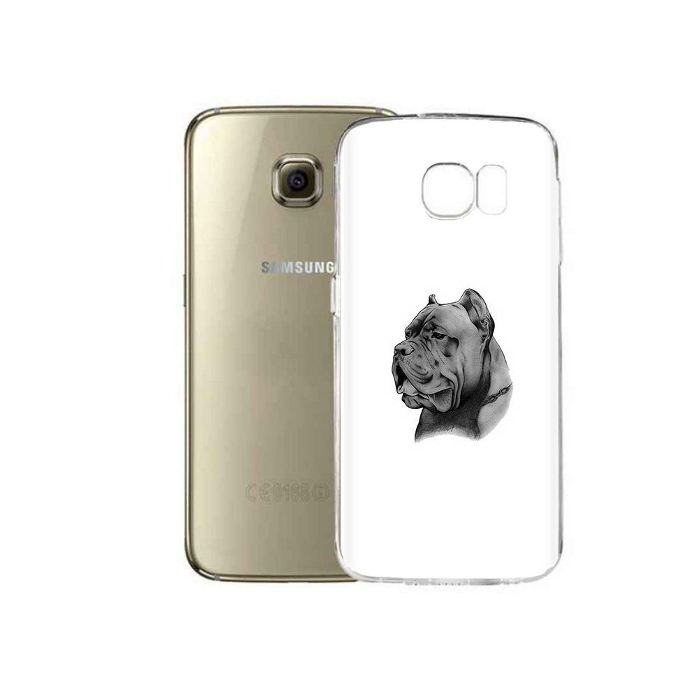 

Чехол MyPads Tocco для Samsung Galaxy C5 Pro грозный бульдог (PT61139.577.300), Прозрачный, Tocco
