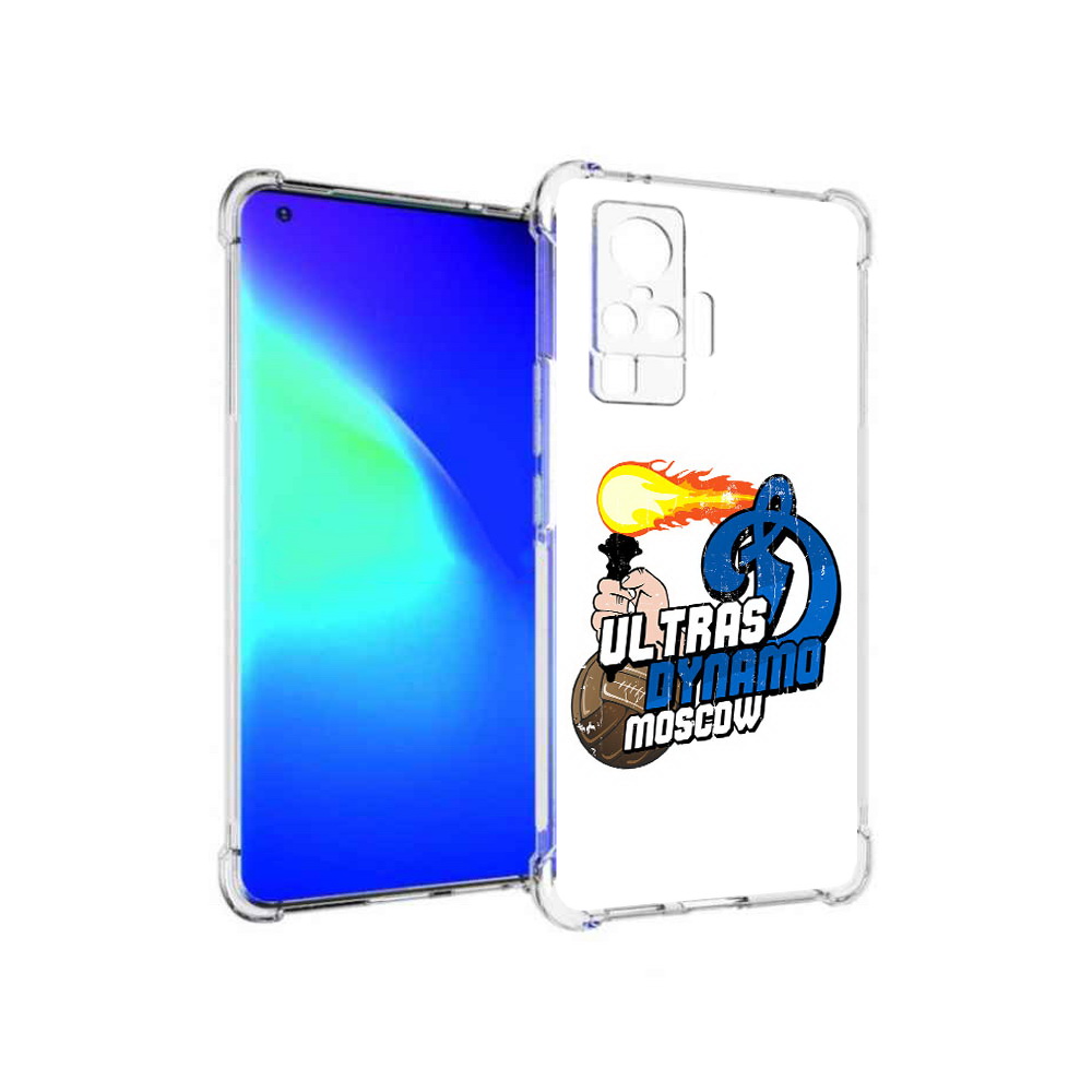 

Чехол MyPads Tocco для Vivo X50 Pro ФК Динамо (PT151209.405.177), Прозрачный, Tocco