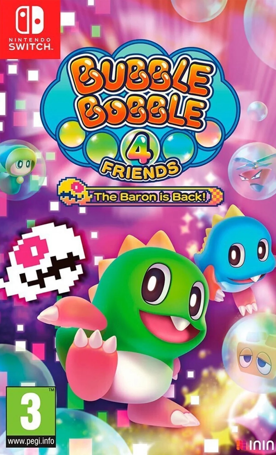 Игра Bubble Bobble 4 Friends The Baron is Back NS на иностранном языке 5490₽