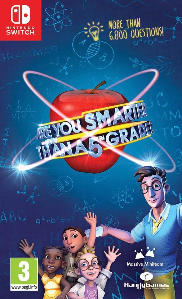 

Игра Are You Smarter Than A 5th Grader (Nintendo Switch, полностью на иностранном языке), Are You Smarter Than A 5th Grader