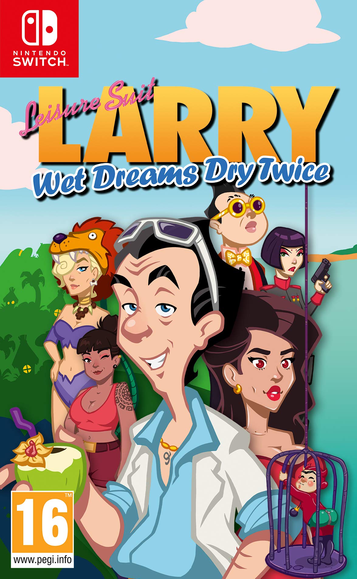 Игра Leisure Suit Larry: Wet Dreams Dry Twice (Nintendo Switch, русские субтитры)