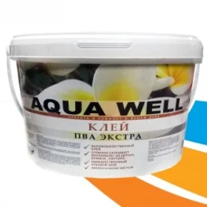 фото Клей пва экстра aqua well 2,5 кг