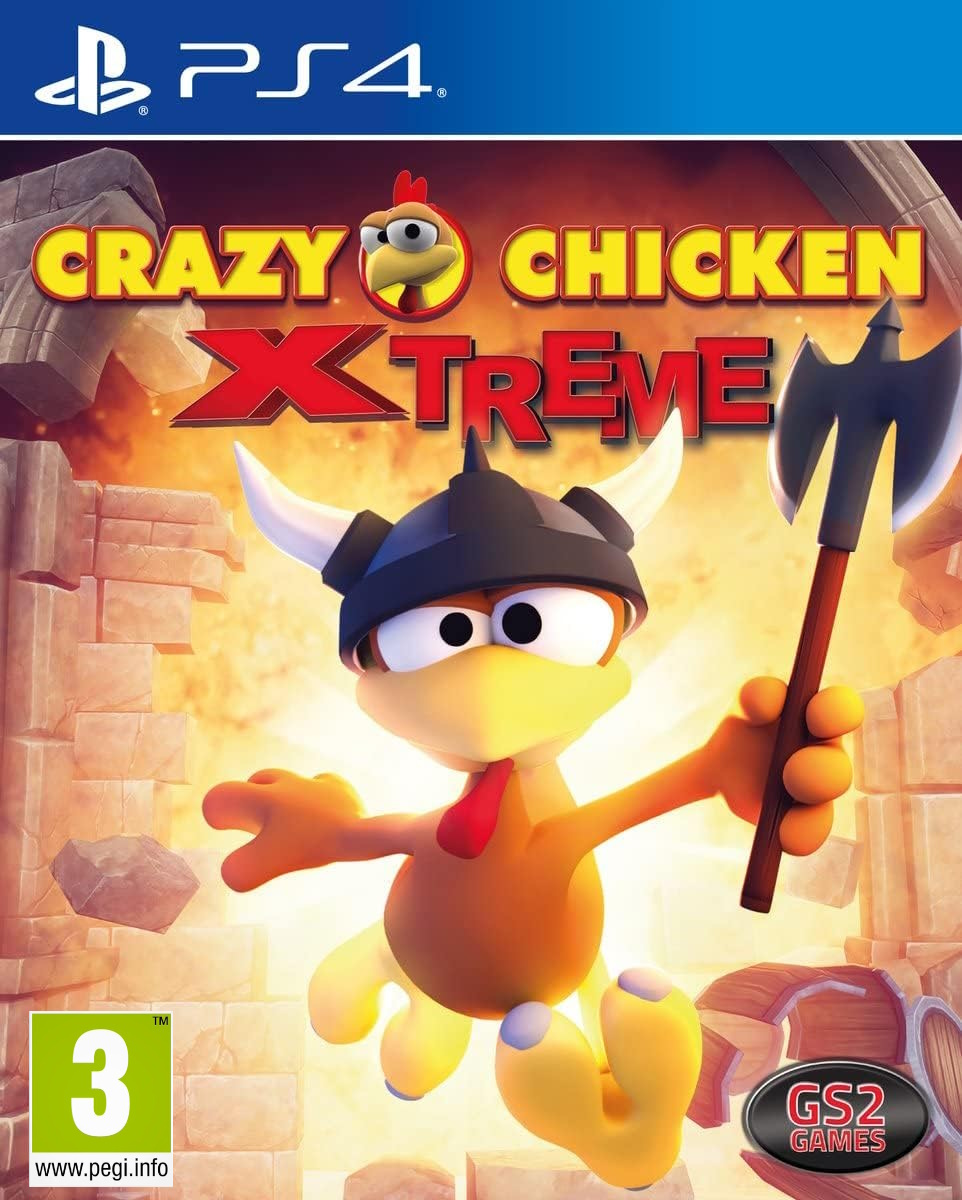 

Игра Crazy Chicken (PlayStation 4, русские субтитры), Crazy Chicken