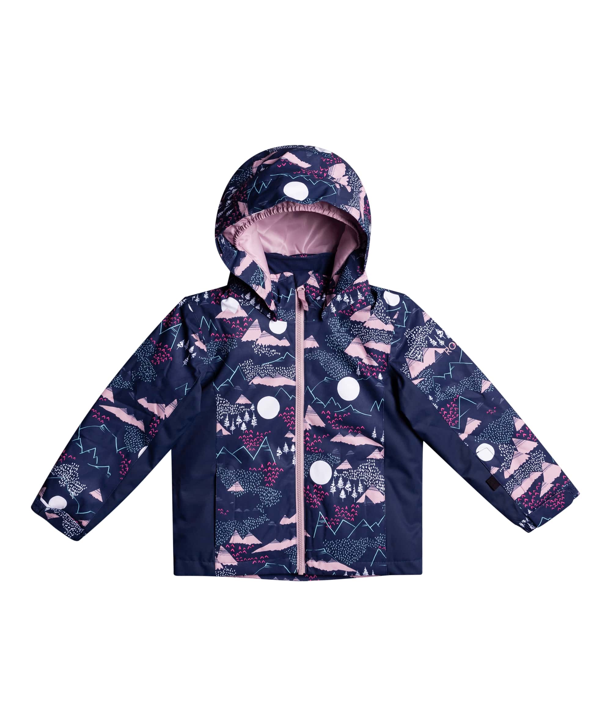 Куртка детская Roxy Snowy Tale Snow Jacket Girl'S Medieval Blue Moontain р.110