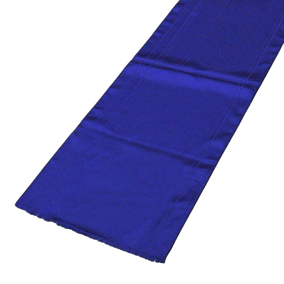 Шарф женский NoBrand 846820 синий, фиолетовый, 30х140 см