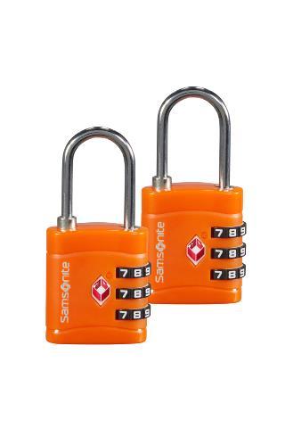

Замок багажный Samsonite CO1-96043 оранжевый, CO1-96043
