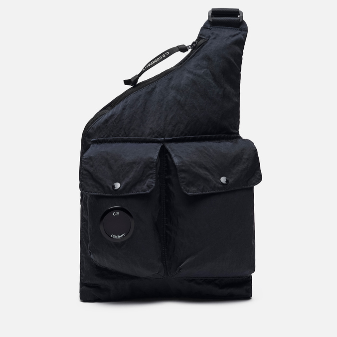

Рюкзак C.P. Company Garment Dyed Nylon B Single Strap синий, Размер ONE SIZE, Garment Dyed Nylon B Single Strap