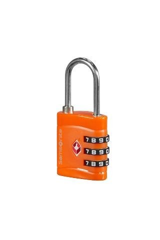

Замок багажный Samsonite CO1-96099 оранжевый, CO1