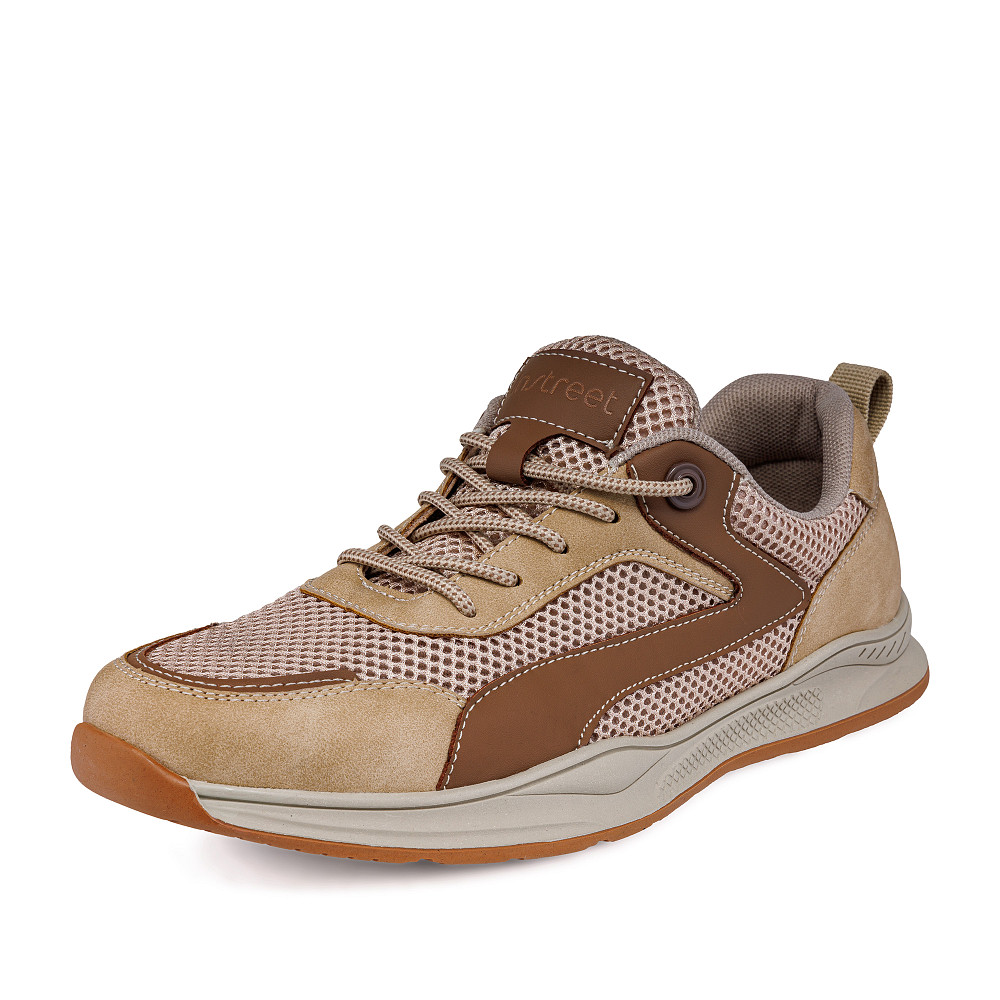 

Кроссовки мужские INSTREET 248-31MV-7 бежевые 42 RU, Бежевый, 248-31MV-7