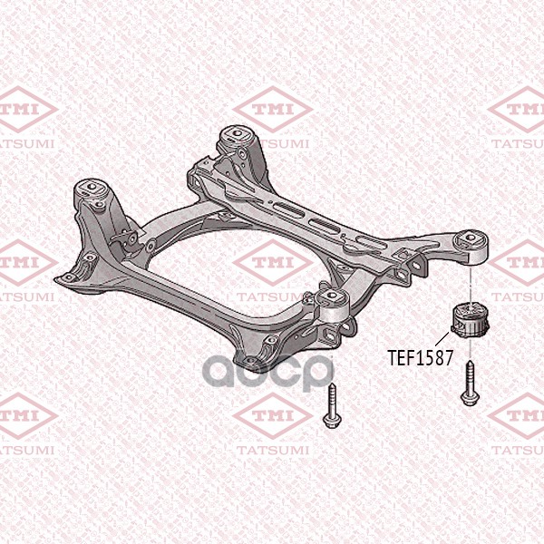 

Сайлентблок Переднего Подрамника TMI TATSUMI арт. TEF1587