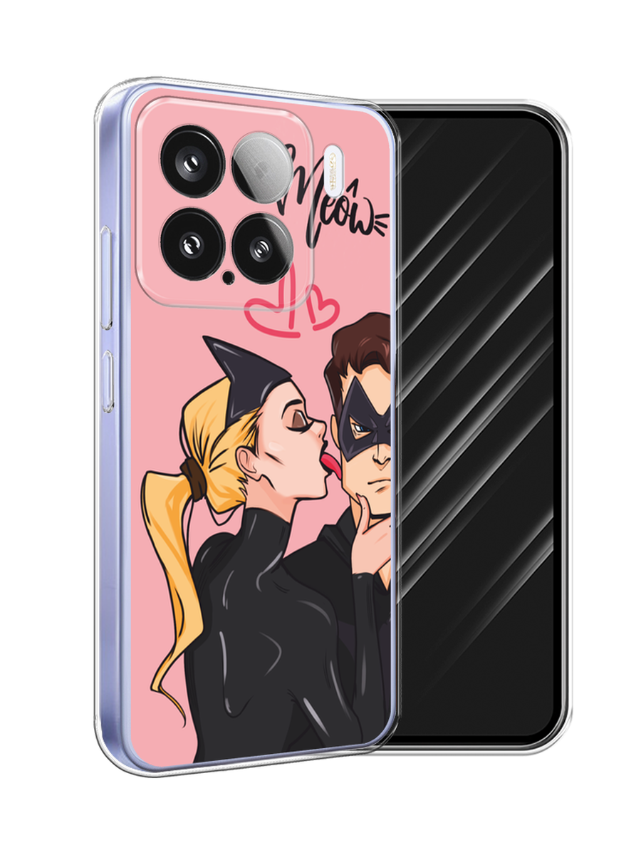 

Чехол Awog на Xiaomi 15 "Kiss of Cat Woman", Розовый;черный;бежевый, 323650-1