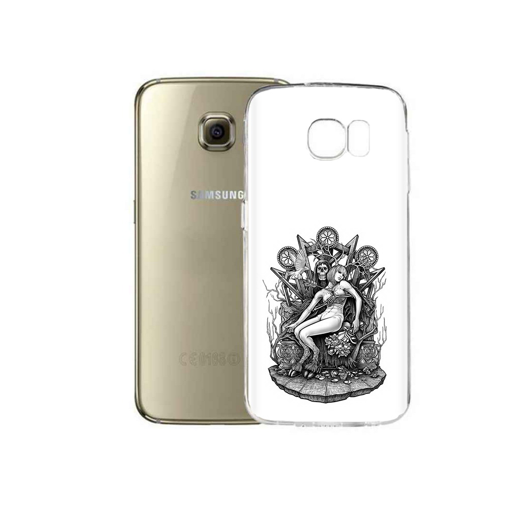

Чехол MyPads Tocco для Samsung Galaxy C5 Pro девушка на троне (PT61139.577.309), Прозрачный, Tocco