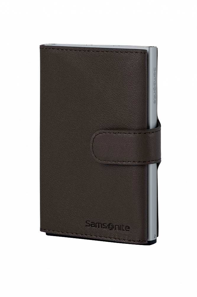 

Кредитница унисекс Samsonite KB9-07202 коричневая, Коричневый, KB9