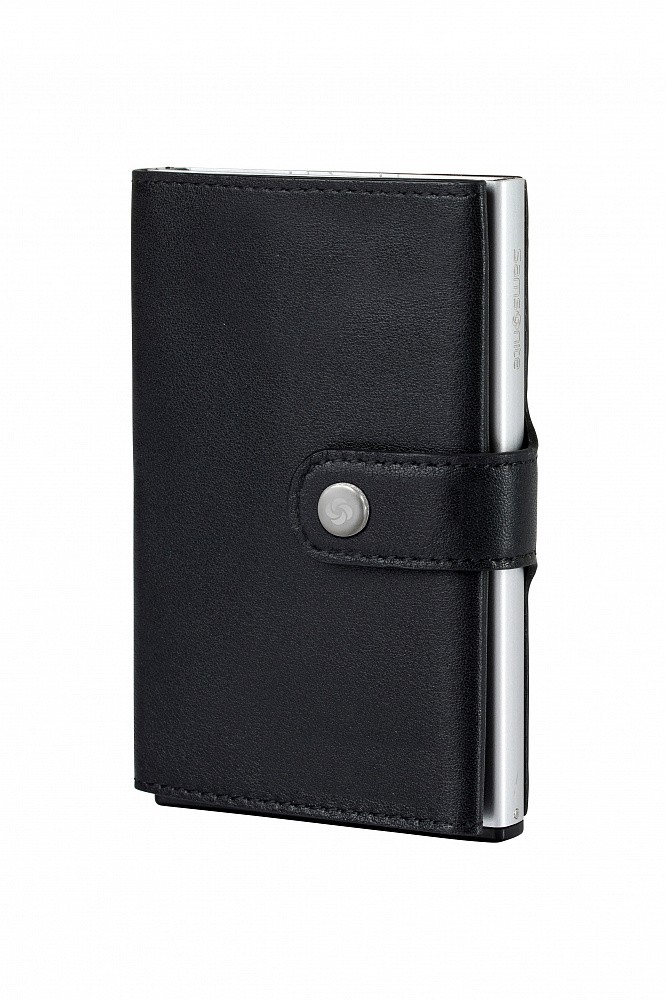 

Кредитница унисекс Samsonite KB9-09202 черная, Черный, KB9