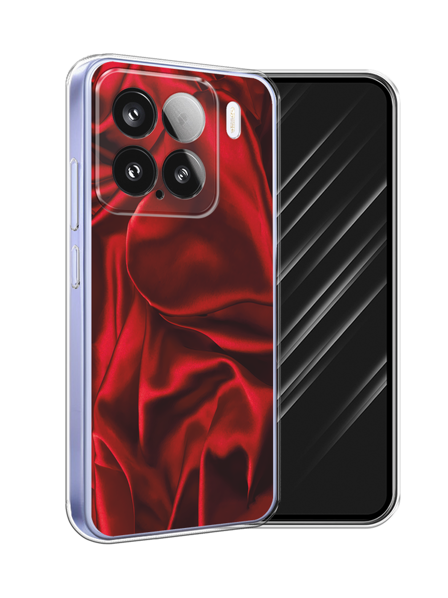 

Чехол Awog на Xiaomi 15 "Текстура красный шелк", 323650-1