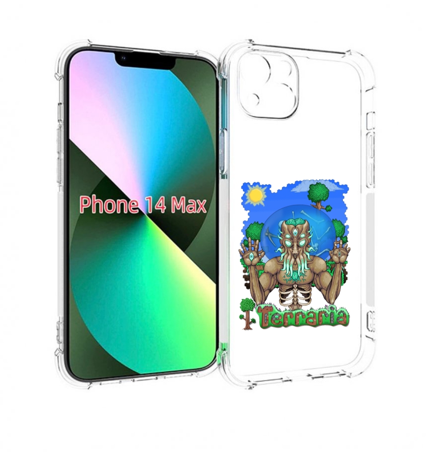 

Чехол MyPads Террария для iPhone 14 Plus (6.7), Прозрачный, Tocco